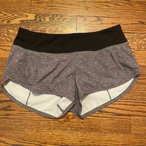 Gray Lululemon Shorts